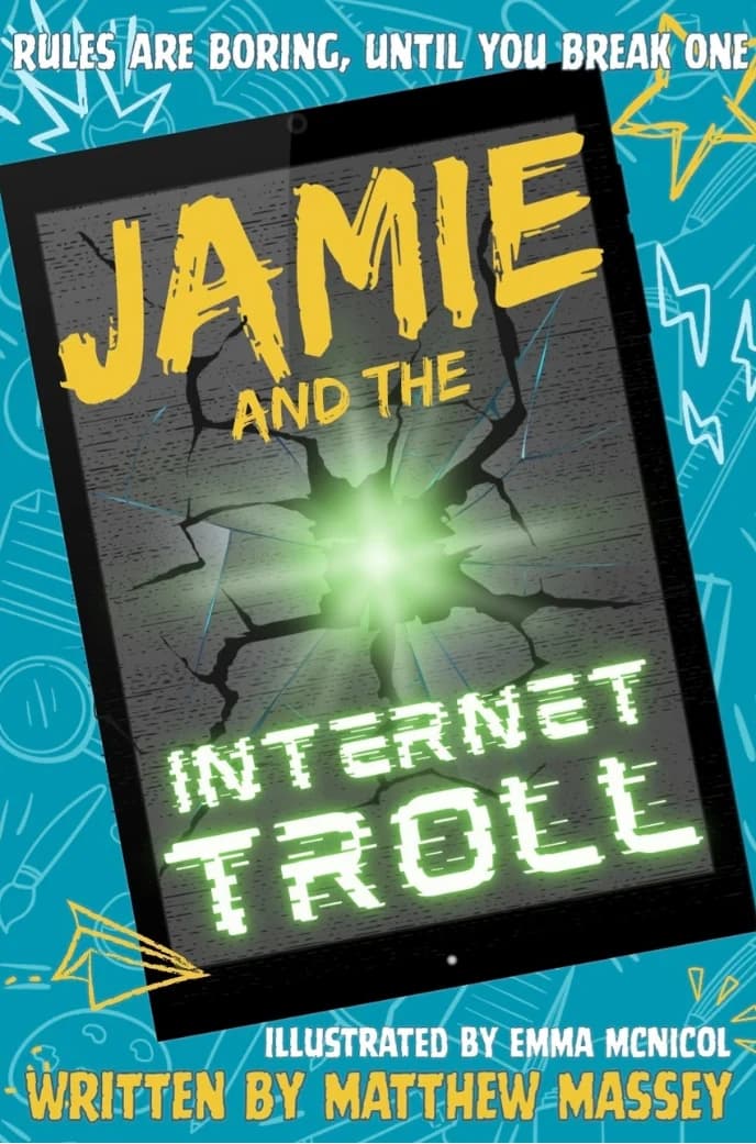 Jamie and the Internet Troll ARC book cover