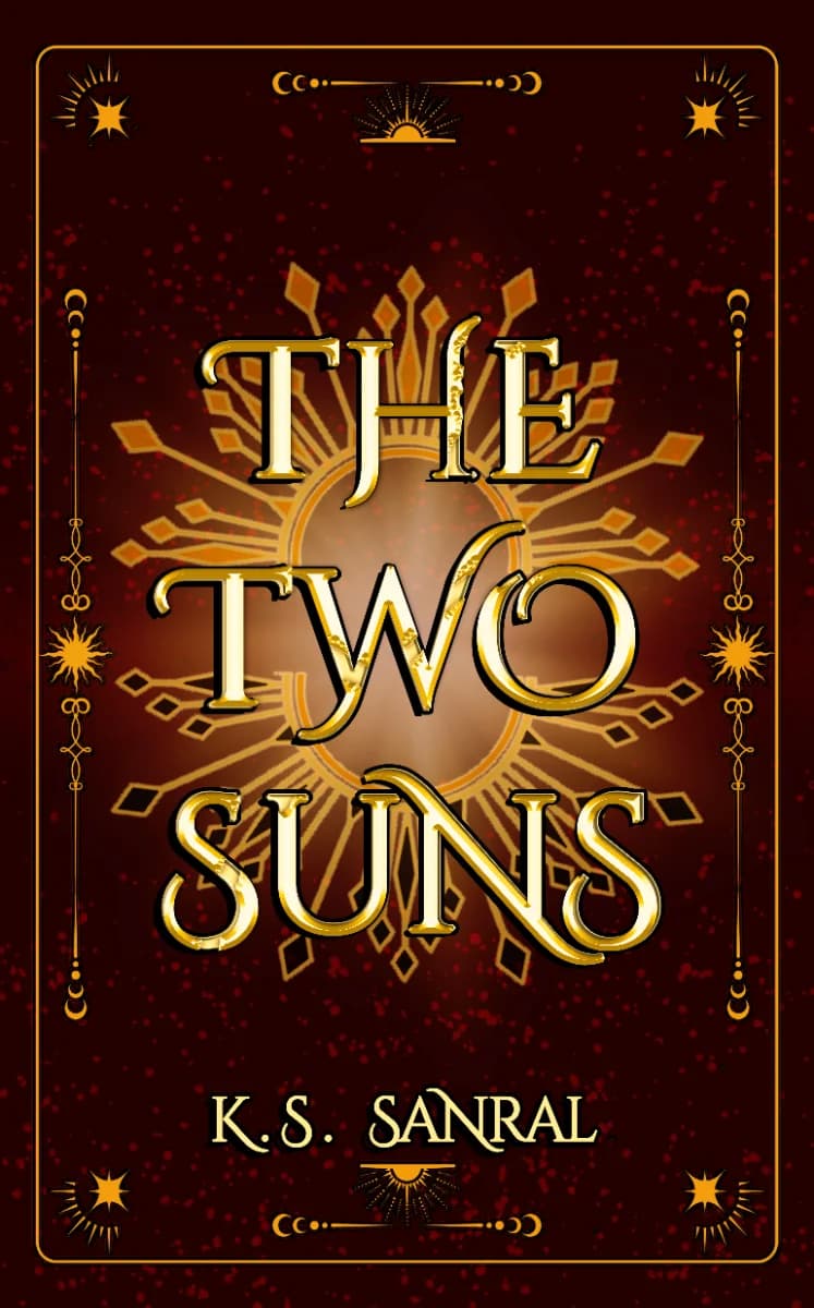 The Two Suns by K.S. Sanral book cover
