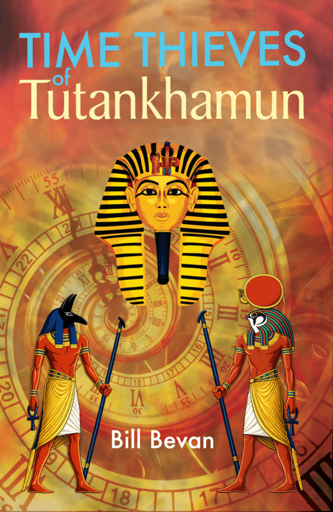 Time Thieves of Tutankhamun by Bill Bevan book cover