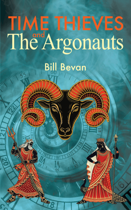 Time Thieves and the Argonauts by Bill Bevan book cover