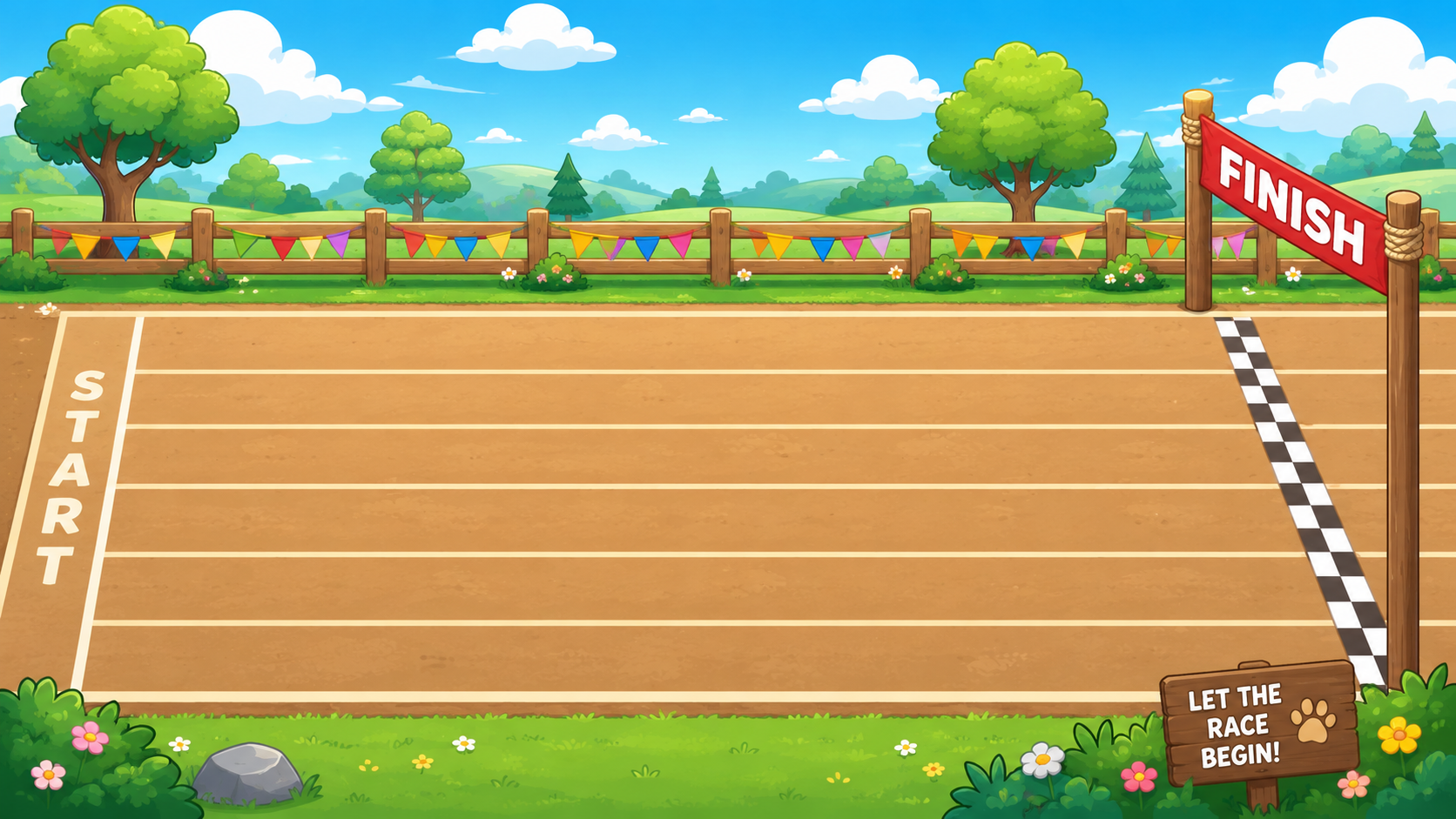 Capybara race track